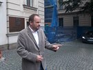 Kandidát na ministra kultury Michal marda (SSD) na jednání s Andrejem Babiem...
