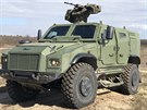 Bojov� vozidlo nov� generace Gerlach dok�e uchr�nit pos�dku p�ed v�buchem o...