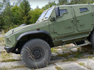 Bojov� vozidlo nov� generace Gerlach dok�e uchr�nit pos�dku p�ed v�buchem o...
