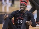 Pascal Siakam na tréninku Toronta