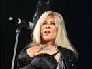 Samantha Fox zazpívala v hale Vodova.