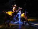Zábr z pedstavení Toruk, které do Prahy pivezl soubor Cirque du Soleil (29....