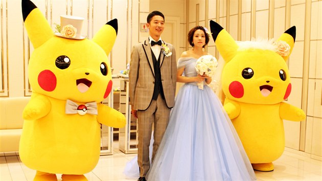 Svatba ve stylu Pokémonů