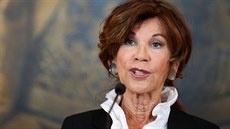 Nová rakouská kancléka Brigitte Bierleinová (30. 5. 2019).