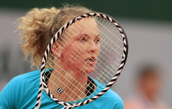 Kateina Siniaková v osmifinále Roland Garros