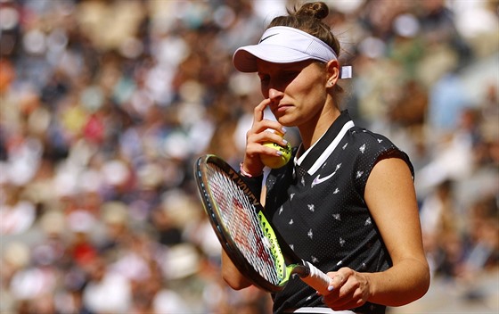 Markéta Vondrouová ve finále Roland Garros