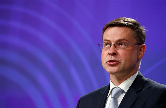 Místopedseda Evropské komise Valdis Dombrovskis (5. ervna 2019)