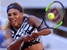 Amerianka Serena Williamsová ve tetím kole Roland Garros