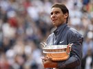 panl Rafael Nadal se raduje z dvanáctého titulu na Roland Garros
