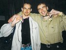 Dvacet let stará vzpomínka. Jaroslav Ková (vlevo) s Duanem Medveckým se...