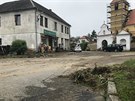 B�lsko na Strakonicku zaplavila bleskov� povode�. Voda se vylila z koryt...