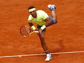 panl Rafael Nadal podv bhem finle Roland Garros.