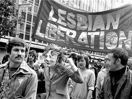 Úastníci Gay Pride v Londýn (1980)