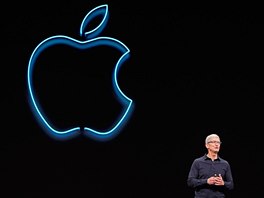 éf spolenosti Apple Tim Cook pedstavuje novinky na výroní vývojáské...