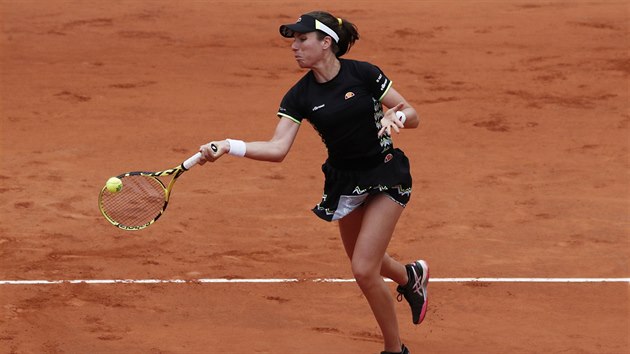 Britsk tenistka Johanna Kontaov v semifinle Roland Garros.