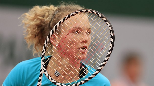 Kateina Siniakov v osmifinle Roland Garros