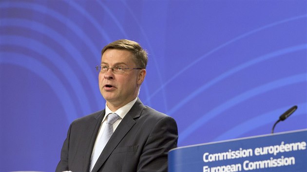 Mstopedseda Evropsk komise Valdis Dombrovskis (5. ervna 2019)