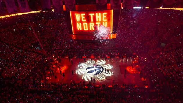 Torontsk Scotiabank Arena je nachystna na druh finle NBA.