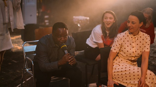 Jindika Dudziakov a Tereza Viliov v pedstaven Proslov k nrodu