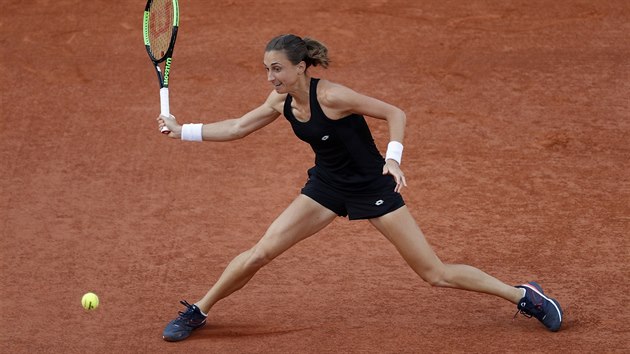 Petra Martiov se sna doshnout na mek ve tvrtfinle Roland Garros.