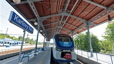 V Karlových Varech skončila rekonstrukce horního vlakového nádraží. (4. 6. 2019)