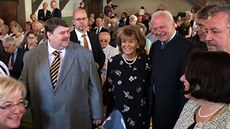 Ministr vnitra Horst Seehofer podpoil mylenku Bernda Posselta (na snímku) na sjezdu sudetských Nmc v esku