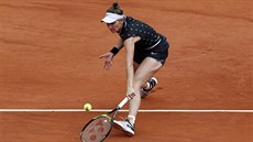 Markéta Vondourošvá v semifinále Roland Garros.