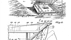 Plánek lunu LCVP z patentu Andrewa Higginse