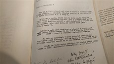 Jeden z dopisů, které v roce 1989 v souvislosti s případem Zdeňka Morého...