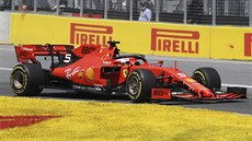 Sebastian Vettel ve Velké cen Kanady formule 1.