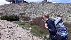 V Krkonoích se uskutenil dalí roník závodu horských nosi Sherpa Cup. (8....