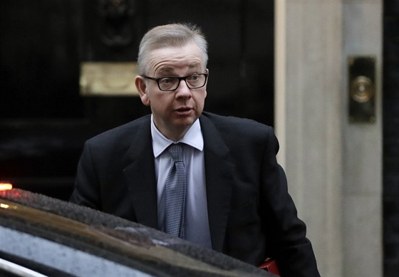 Ministr odpovdný za pípravu Velké Británie na brexit bez dohody Michael Gove