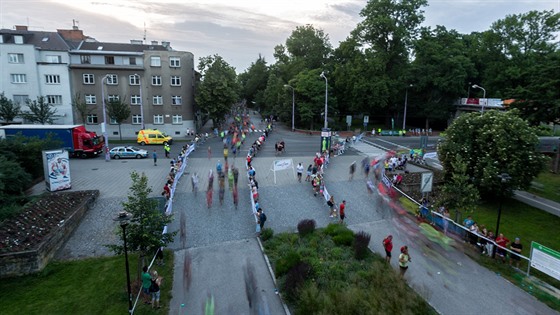 Momentka z Olomouckého plmaratonu.