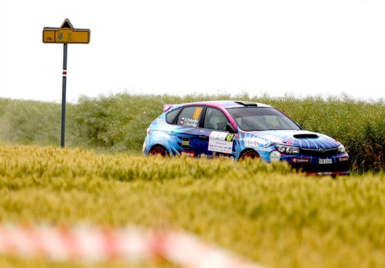 Hustopeská rallye je populární i díky svému prostedí. 