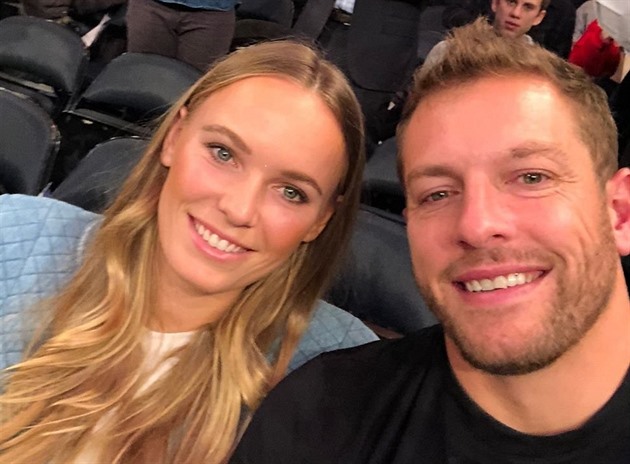 Caroline Wozniacká ukázala, jak její děti řádí na kurtu. Malý James nadchl fanoušky