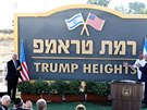 Zaloení nové osady v Golanských výinách pojmenované po americkém prezidentovi...