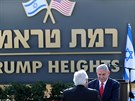 Izraelský premiér Benjamin Netanjahu a americký velvyslanec v Izraeli David...