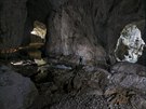 Jeskyn Marinieva jama byla objevena v roce 1884.