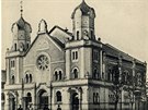 Tak synagoga v ostravsk sti Pvoz byla velmi dominantn a majesttn...