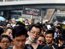 Desítky tisíc lidí pily v Hongkongu na dalí protest proti zákonu o vydávání...