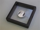 V provozovn Prask mincovny ve Vsetn razili pamtn medaili s podobiznou...