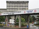 Nemocnice v Saint-Etienne, kde se Chris Froome podrobil mnohahodinové operaci.