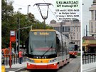 lut rm oznauje tramvaj, kde je klimatizace a tedy nen nutn otevrat okna.