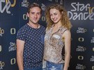 Herec Matou Ruml s tanenicí Natálií Otáhalovou (StarDance 2019)