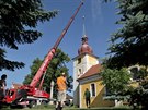 Kostel sv. Petra a Pavla v Doln Lukavici na Plzesku piel o b. Potrv...