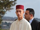 Marocký korunní princ Moulay Hassan (Paí, 2. února 2019)