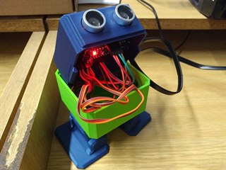 Pohled dovnitř robota Otto