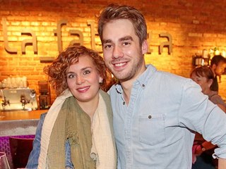 Patrik Děrgel a Markéta Frösslová na koncertě skupiny Ema (Praha, La Fabrika,...
