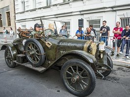 Start veteránského závodu 1000 mil eskoslovenských