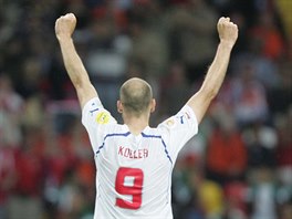 Jan Koller slav. Pamtn utkn esko - Nizozemsko na fotbalovm Euru v...